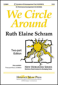 We Circle Around Two-Part choral sheet music cover Thumbnail